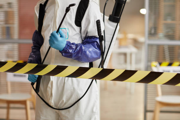 Professional Biohazard Cleanup technician working in Clarkson, NE